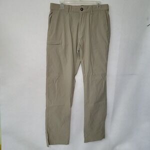 UNIONBAY Tech Classic Fit‎ Stretch Cargo Pants Khaki Mens 32x34 Traveler City